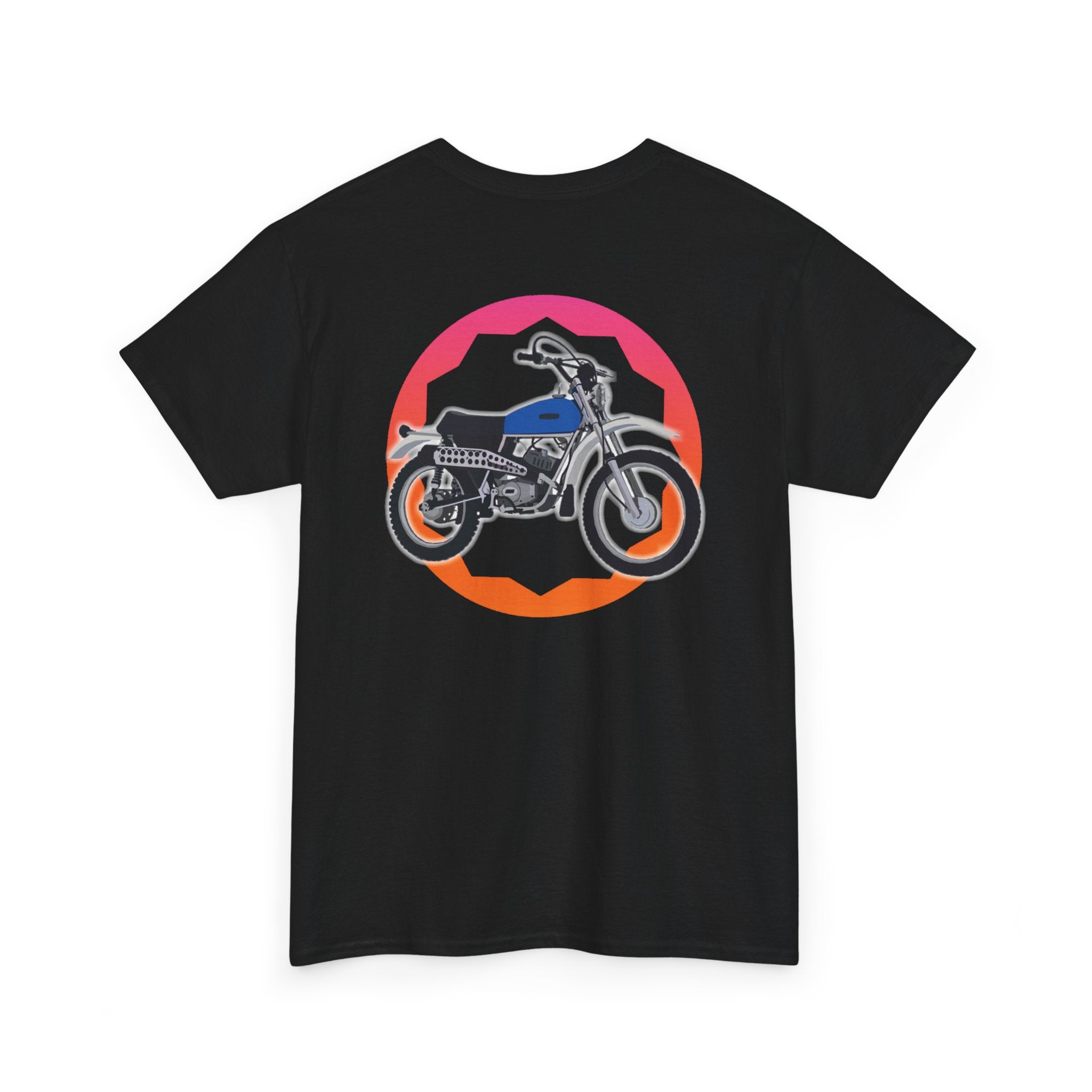 T-Shirt CABALLERO, moto derrière,logo Pilou devant