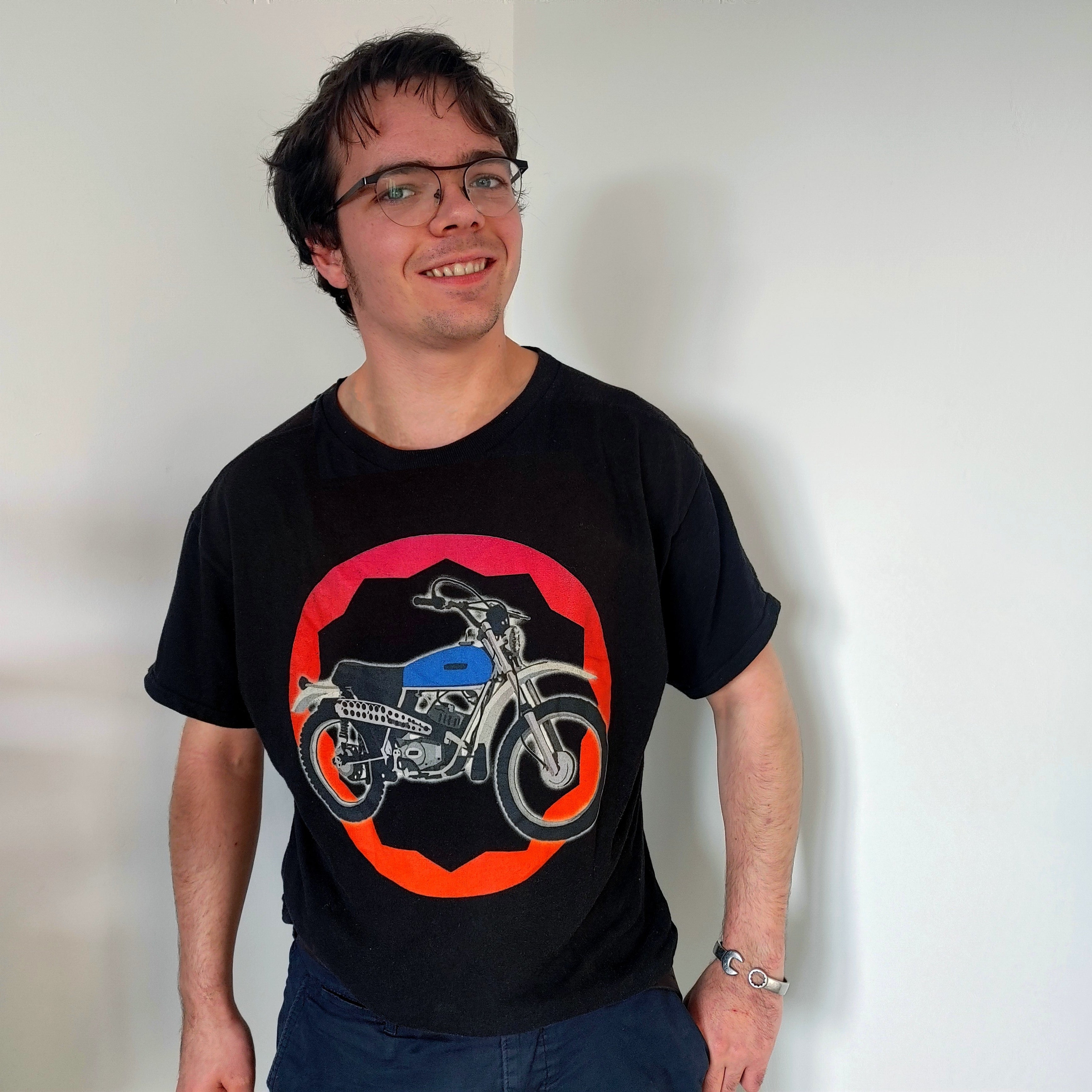 T-Shirt CABALLERO, moto devant