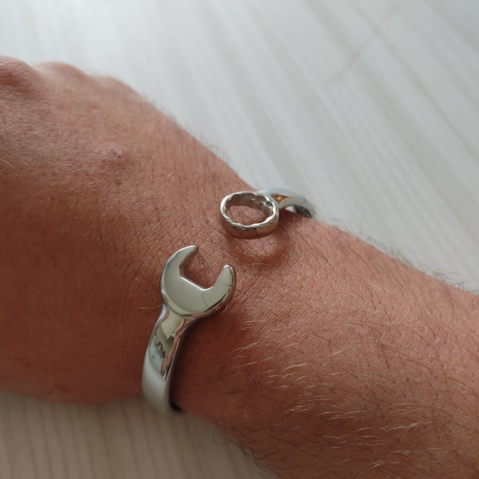 Bracelet Clé Plate